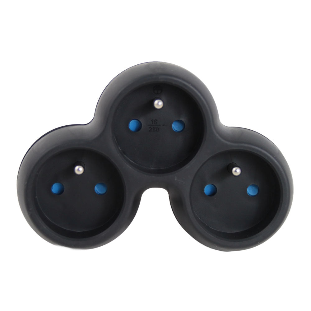 ESPERANZA ROZGAŁĘŹNIK ELEKTRYCZNY 3 GN. CZARNY