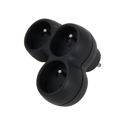 ESPERANZA ROZGAŁĘŹNIK ELEKTRYCZNY 3 GN. CZARNY