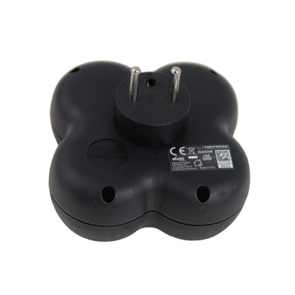 ESPERANZA ROZGAŁĘŹNIK ELEKTRYCZNY 4 GN. CZARNY