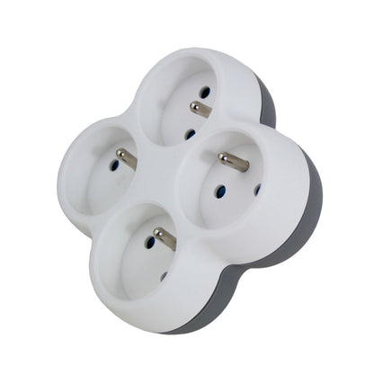 ESPERANZA ROZGAŁĘŹNIK ELEKTRYCZNY 4 GN. BIAŁO-SZARY