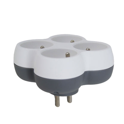 ESPERANZA ROZGAŁĘŹNIK ELEKTRYCZNY 4 GN. BIAŁO-SZARY