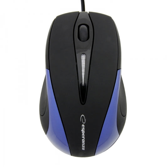 ESPERANZA MYSZ PRZEWOD. 3D OPT. USB SIRIUS NIEBIESKA