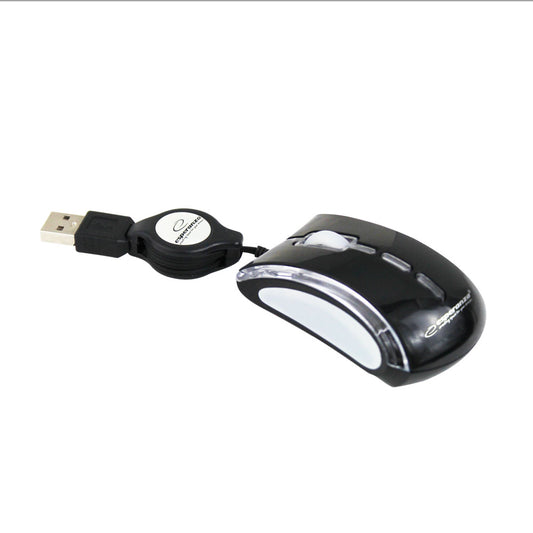 ESPERANZA MYSZ PRZEWOD. MINI OPT. USB CELANEO CZARNA