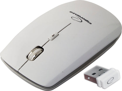 ESPERANZA MYSZ BEZPRZ. 2.4GHZ 4D OPT. USB SATURN BIAŁA