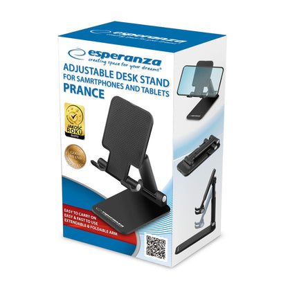ESPERANZA STOJAK BIURKOWY DO TELEFONU LUB TABLETU PRANCE