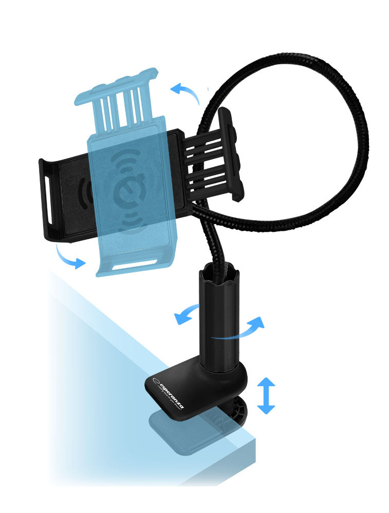 ESPERANZA UCHWYT BIURKOWY DO TELEFONÓW LUB TABLETÓW ALMADA