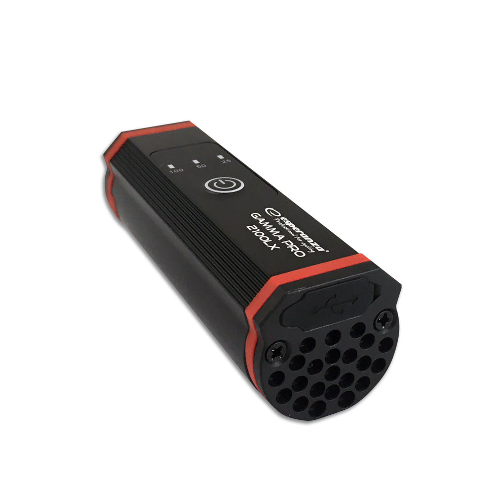 ESPERANZA PROFESJONALNA LAMPKA ROWEROWA LED NA PRZÓD 2w1 GAMMA PRO 2100 LX