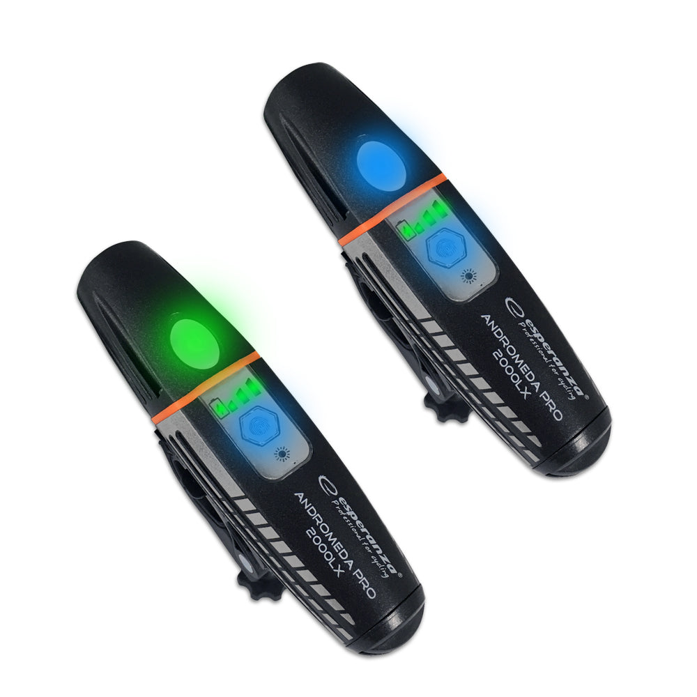 ESPERANZA PROFESJONALNA LAMPKA ROWEROWA LED NA PRZÓD ANDROMEDA PRO 2000 LX