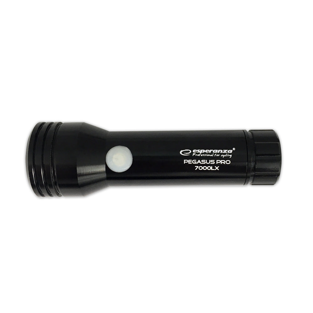 ESPERANZA PROFESJONALNA LAMPKA ROWEROWA LED NA PRZÓD 2w1 PEGASUS PRO 7000 LX