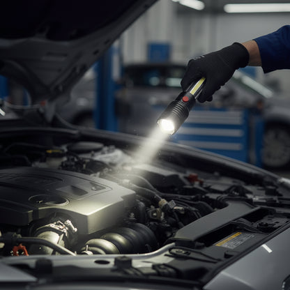 ESPERANZA LATARKA LED Z REFLEKTOREM BOCZNYM COB APATE