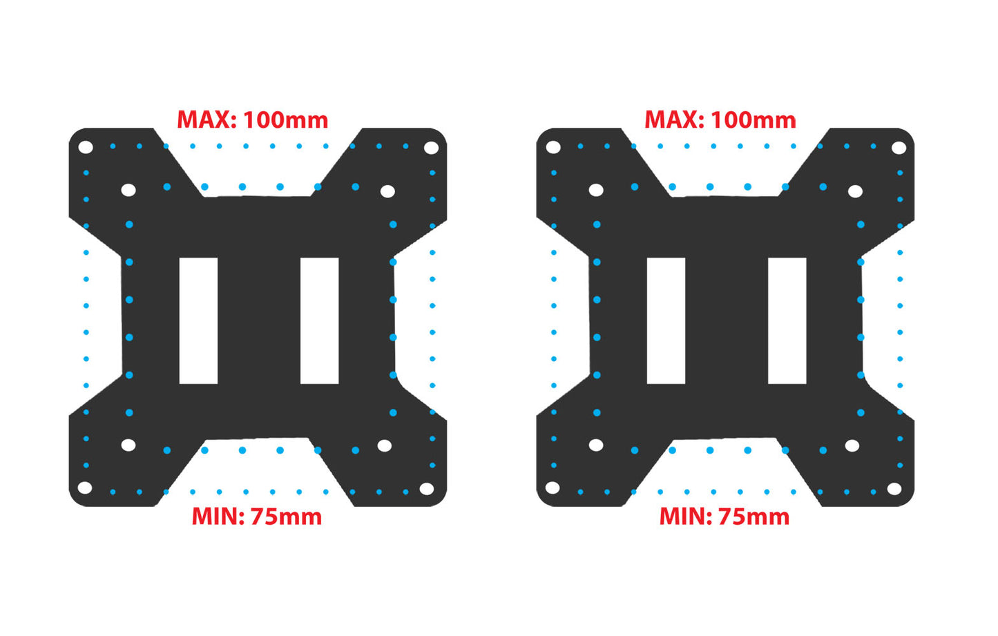 ESPERANZA UCHWYT BIURKOWY GAZOWY DO 2 MONITORÓW 17”-27" MACHE