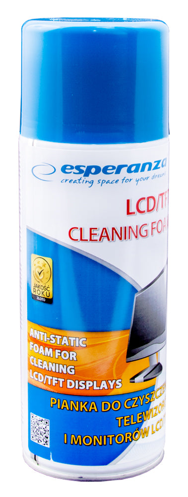 ESPERANZA PIANKA DO CZYSZCZENIA MONITORÓW LCD/TFT 400ML