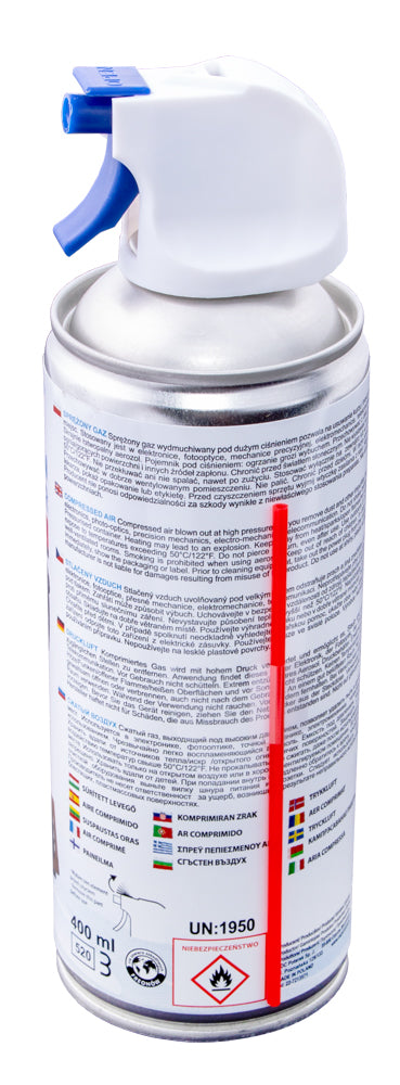 ESPERANZA SPRĘŻONY GAZ 400ML SPRAY - PISTOLET