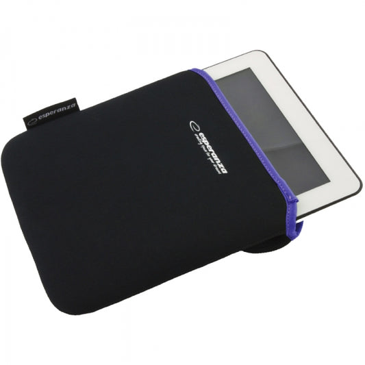 ESPERANZA ETUI NEOPREN  NA TABLET 9.7" CZAR./FIOL.