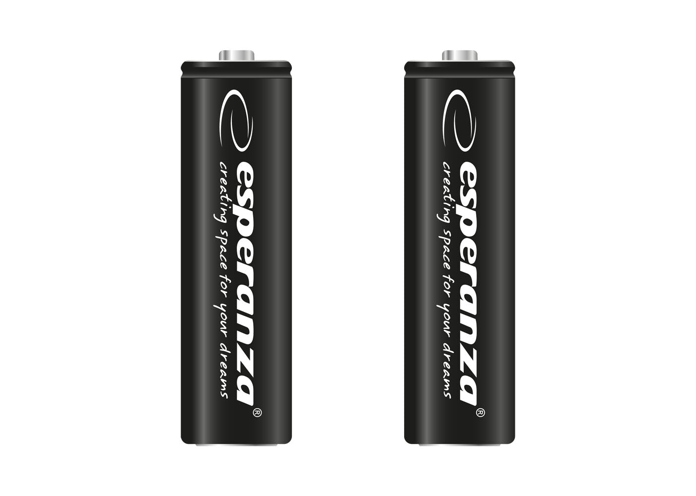 ESPERANZA AKUMULATORKI NI-MH AA HIGH-CAPACITY 2600MAH 2SZT CZARNE
