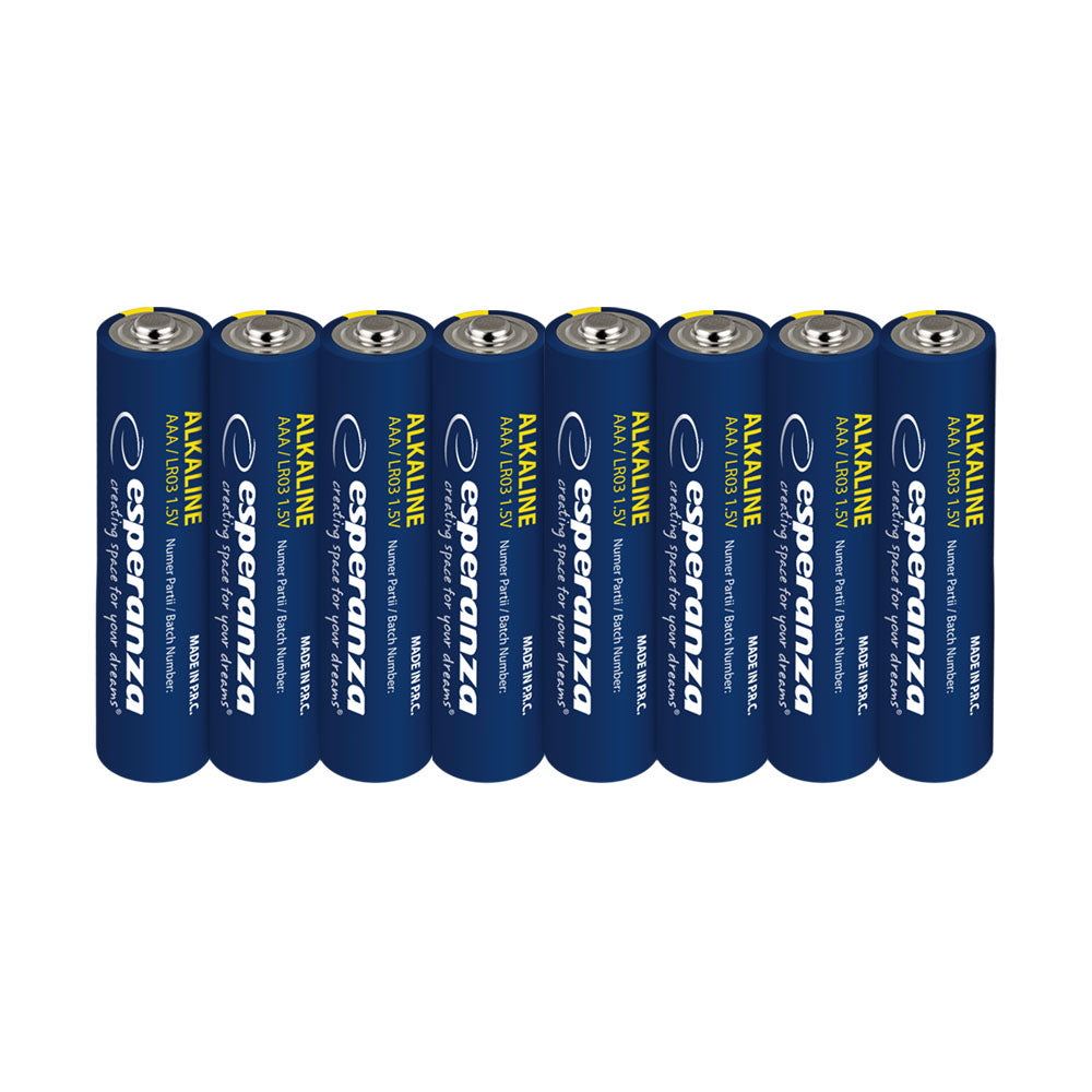 ESPERANZA BATERIE ALKALICZNE AAA 8SZT BLISTER