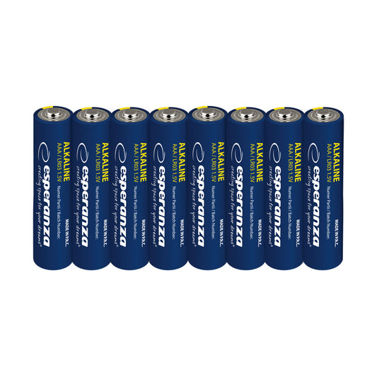 ESPERANZA BATERIE ALKALICZNE AAA 8SZT BLISTER