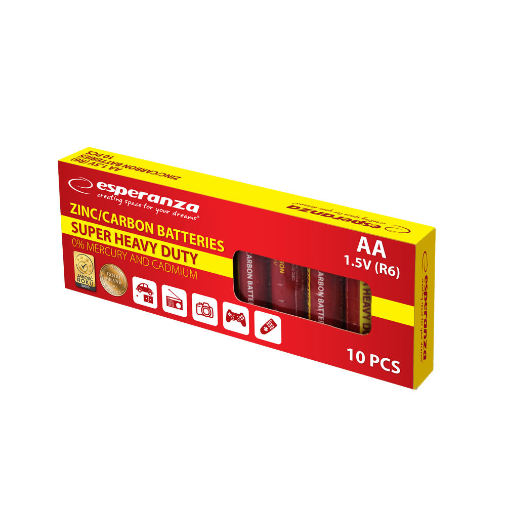 ESPERANZA BATERIE ZN-C AA 10SZT