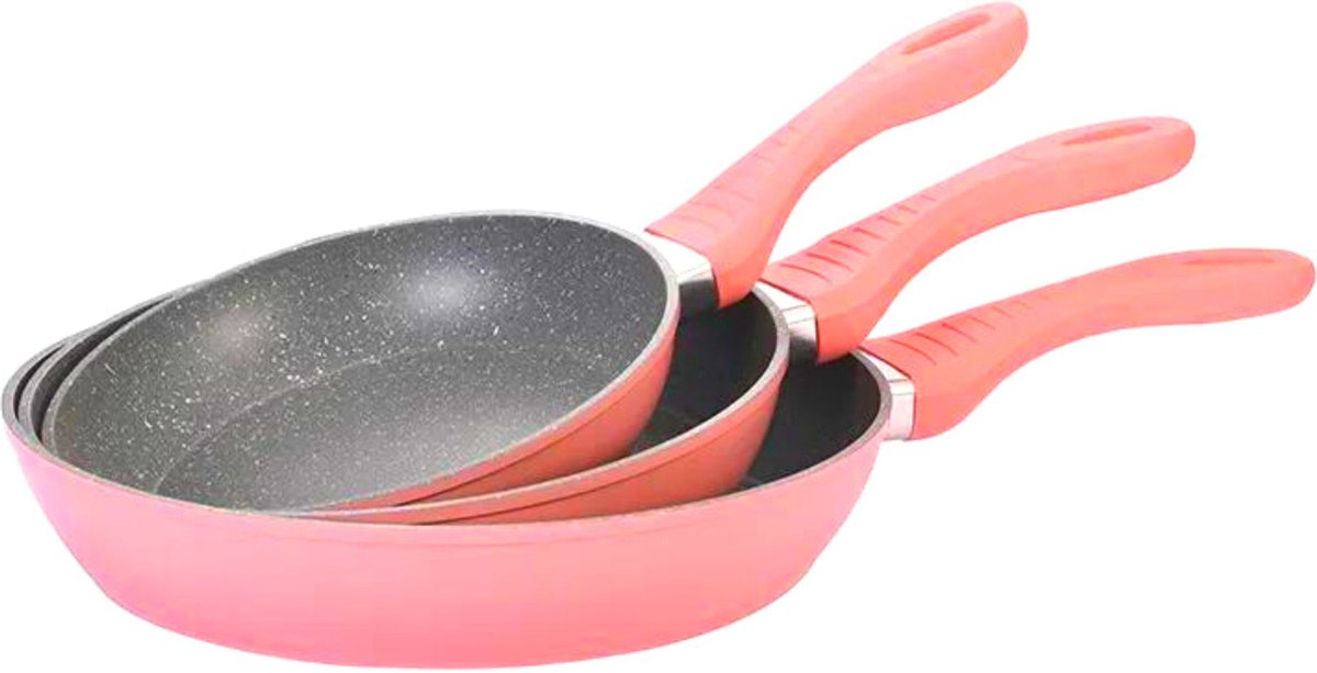 Cheffinger – zestaw patelni 3-częściowy (20/24/28 cm), indukcja