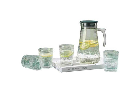 Zestaw karafka 1,8l + 4 szklanki 250ml