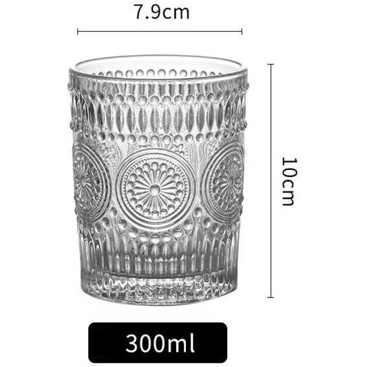 Zestaw 2 szklanek 300ml  — woda, koktajle, whisky