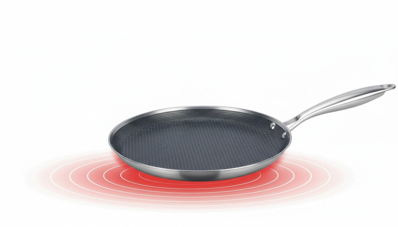 Cheffinger DIAMOND - PATELNIA naleśnikowa 24-28cm / non-stick  CF-PSSP