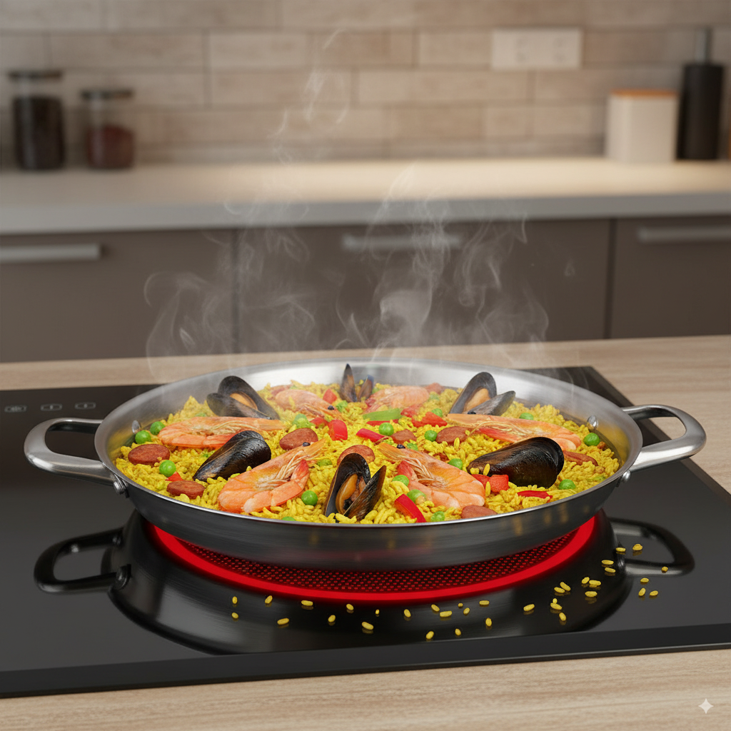 Cheffinger DIAMOND - PATELNIA do paelli, 36 cm CF-PAP36
