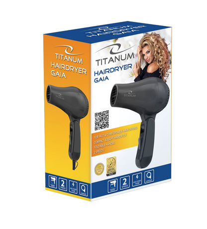 TITANUM SUSZARKA DO WŁOSÓW GAIA CZARNA