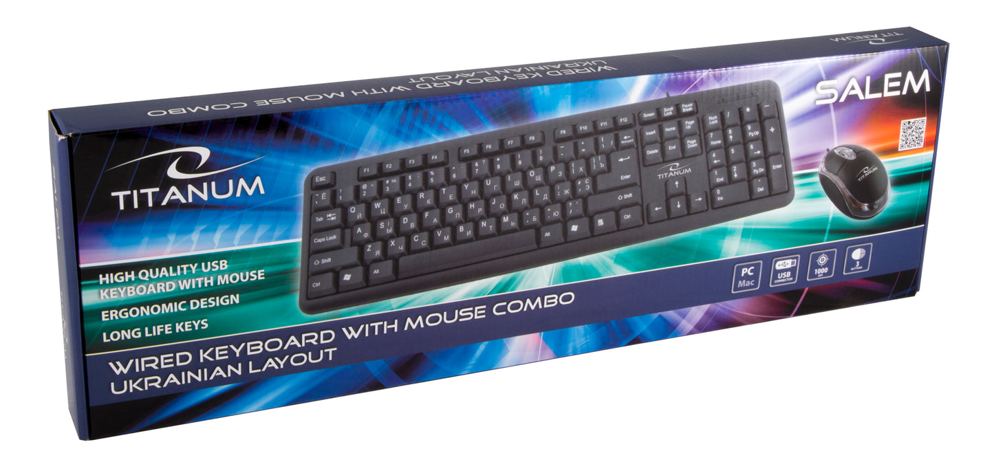 TITANUM ZESTAW PRZEWOD. USB SALEM UA