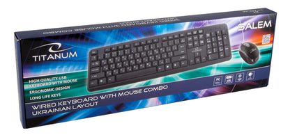 TITANUM ZESTAW PRZEWOD. USB SALEM UA