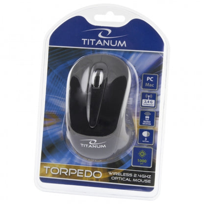 TITANUM MYSZ BEZPRZ. 2.4GHZ 3D OPT. USB TORPEDO