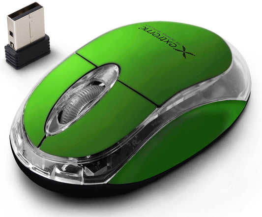 EXTREME MYSZ BEZPRZ. 2.4GHZ 3D OPT. USB HARRIER ZIELONA