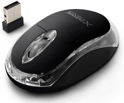 EXTREME MYSZ BEZPRZ. 2.4GHZ 3D OPT. USB HARRIER CZARNA