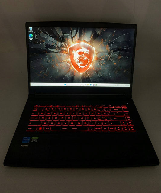 MSI GF63 Gaming | Intel i5-11400H | RTX 3050 4GB | 16GB | SSD 512GB