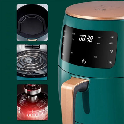Frytkownica beztłuszczowa 4,5L, 1400W (LED) - Cheffinger AirFry 4.5