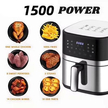 Cheffinger AirFryer – frytkownica beztłuszczowa 7 L, 1600 W