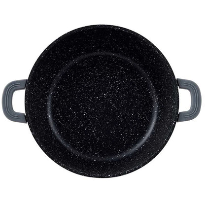 Cheffinger — Casserole (garnek) z pokrywą, powłoka nieprzywierająca — 20/24/28cm