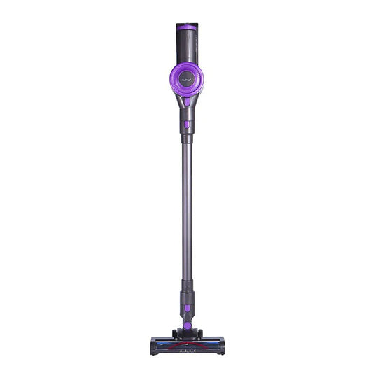 Odkurzacz bezprzewodowy pionowy cyklonowy 800 ml 2200 mAh LED szczotka bezworkowy cichy