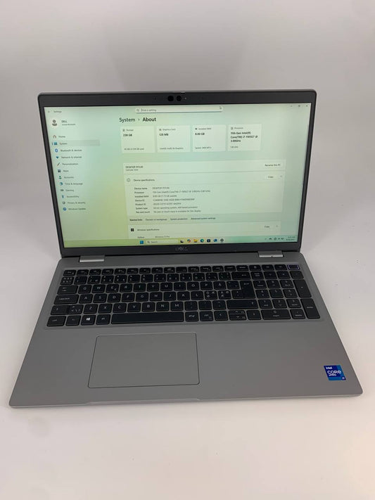 Laptop Dell Latitude 5520 / 15,6" FHD / i7-1185G7 / 8GB / 256GB SSD / Windows 11 / 24 miesiące gwarancji