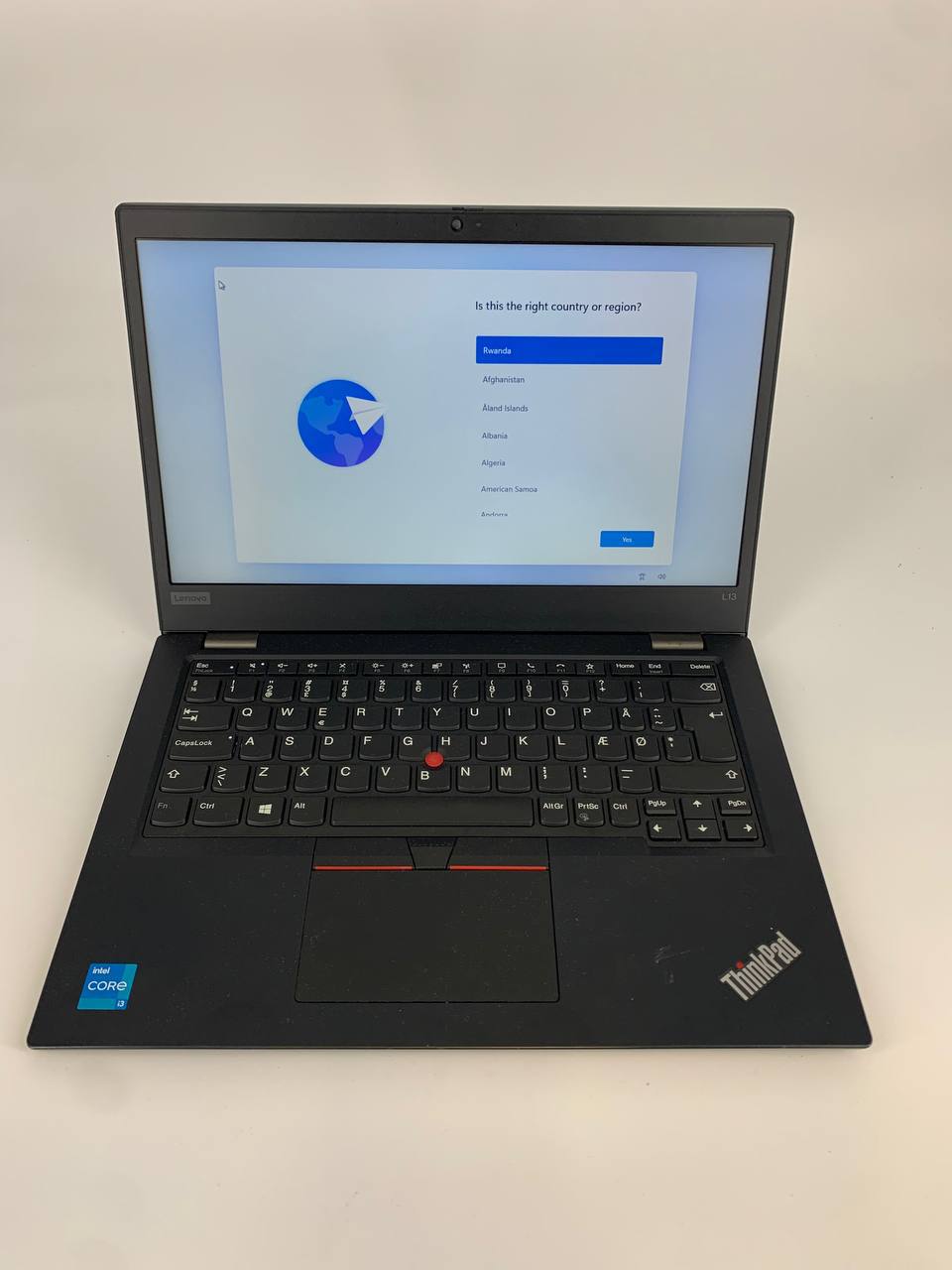 Laptop Lenovo ThinkPad L13 Gen 2 / 13,3" HD+ / i3-1115G4 / 8GB / 256GB SSD / Windows 10