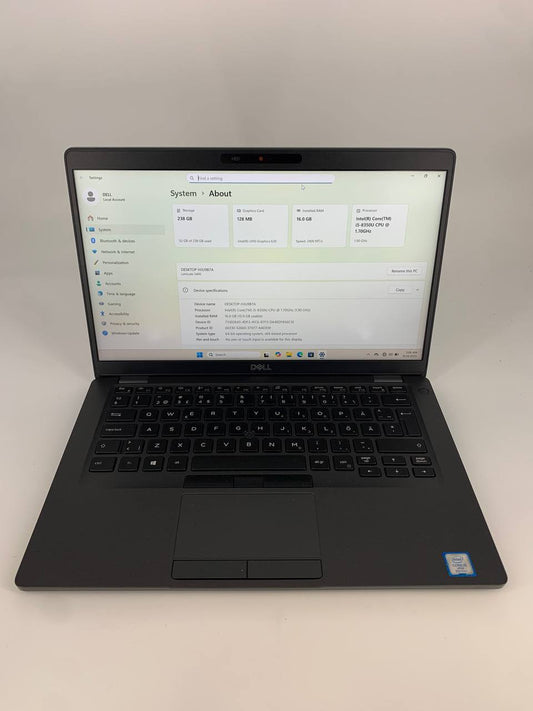 Laptop Dell Latitude 5400 / 14" FHD / i5-8365U / 16GB / 256GB SSD / Windows 11