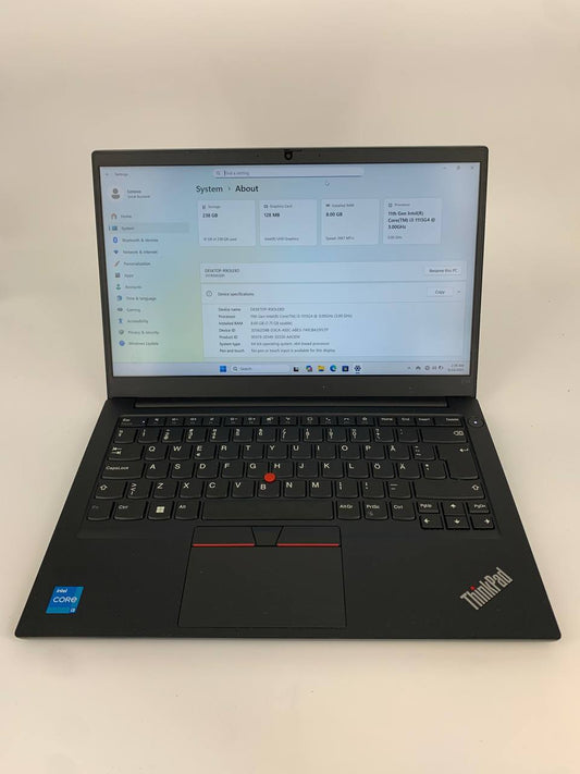 Laptop Lenovo ThinkPad E14 Gen 2 / 14" FHD / i3-1115G4 / 8GB / 256GB SSD / Windows 11