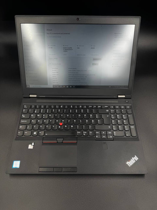 Laptop Lenovo ThinkPad P51 / 15,6" FHD / i7-7820HQ / 16GB / 240GB SSD / Quadro M2200 / Windows 10