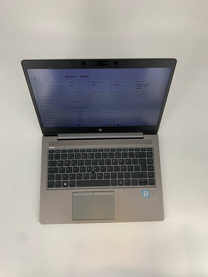 Laptop HP ZBook 14u G5 / 14" FHD / i7-8550U / 16GB / 256GB SSD / Radeon Pro WX3100 / Windows 11