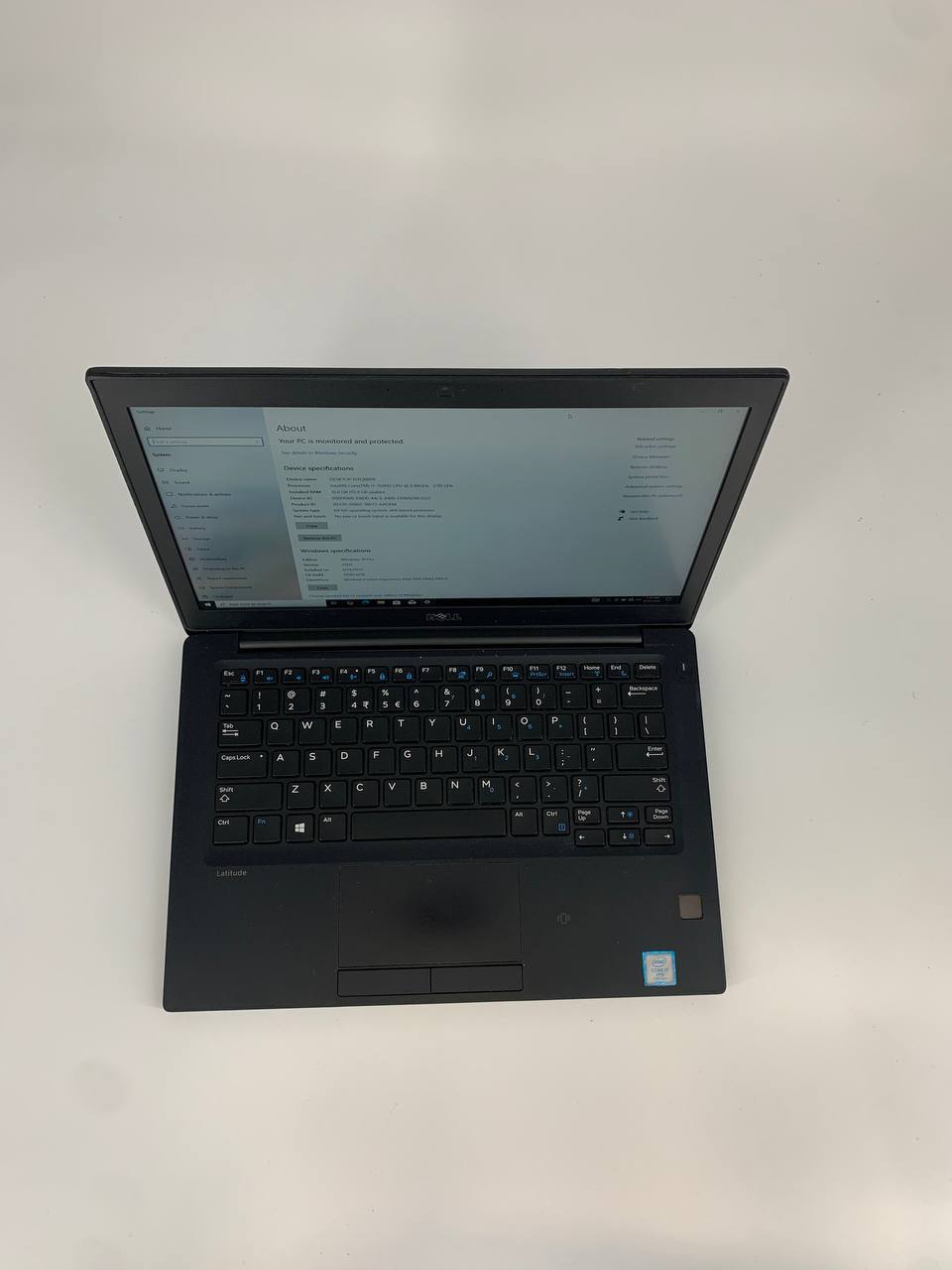 Laptop Dell Latitude 7280 / 12,5" FHD / i7-7600U / 16GB / 256GB SSD / Windows 10