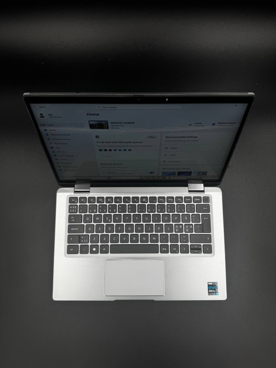 Laptop Dell Latitude 7320 Touch / 13,3" FHD / i5-1145G7 / 16GB / 256GB SSD / Windows 11