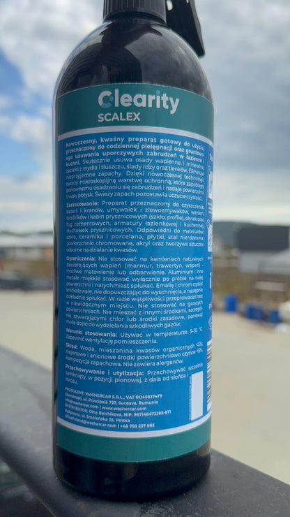Odkamieniacz do łazienki Clearity SCALEX 1000ml ★★★★★