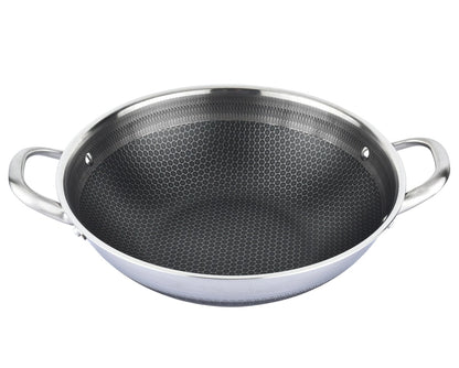 Cheffinger DIAMOND - WOK 32-36cm / Garnek Kazań Kasan stal nierdzewna